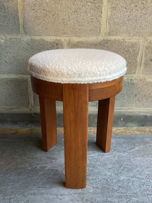 Vintage Brutalist Stool