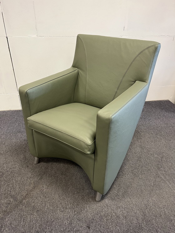 Image 1 of Leolux Dolcinea Armchair Senso Olivine