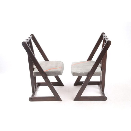 Pair of vintage chairs, Czechoslovakia 1970