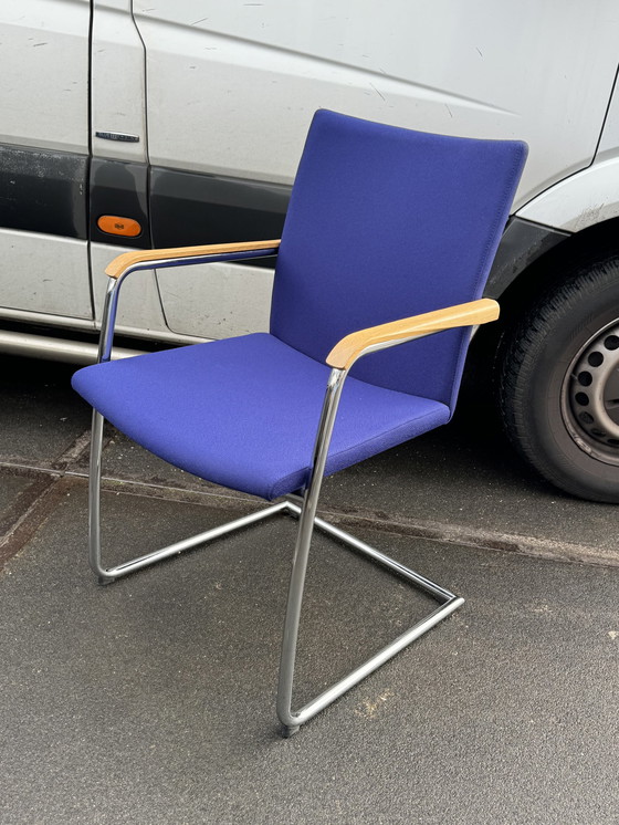 Image 1 of Set of 6 Casala chairs (purple)