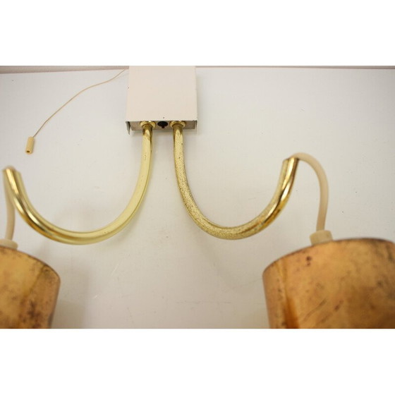 Image 1 of Mid century brass wall lamp, Germany 1970s