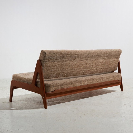 Image 1 of Vintage teak wood 3-seater sofa by Arne Wahl Iversen for Komfort, 1960
