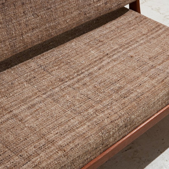 Image 1 of Vintage teak wood 3-seater sofa by Arne Wahl Iversen for Komfort, 1960