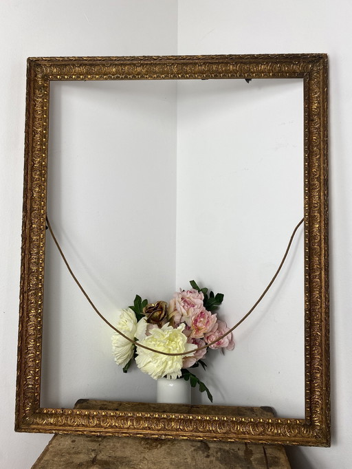 Antique Golden Wood Frame