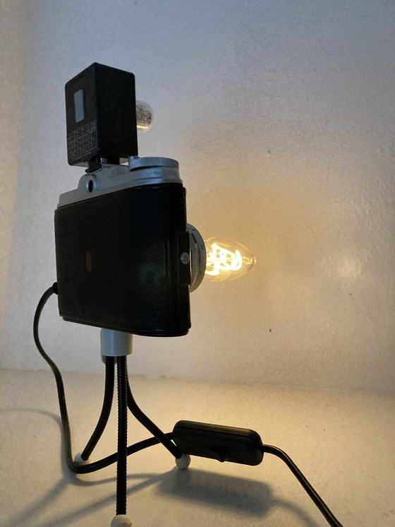 Image 1 of Decorative camera lamp on tripod