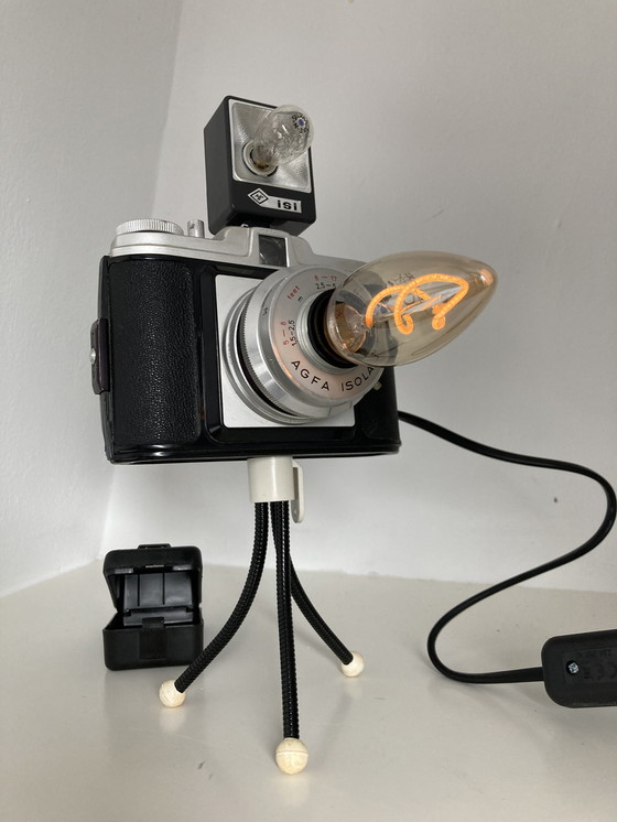 Image 1 of Decorative camera lamp on tripod