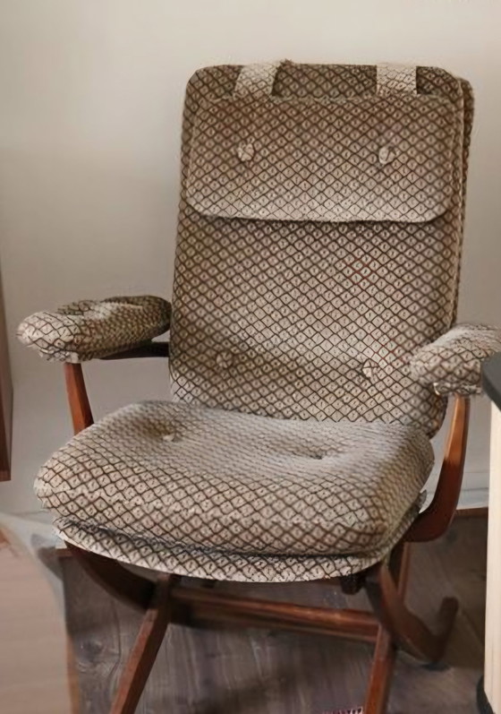 Image 1 of Armchair With, Footrest