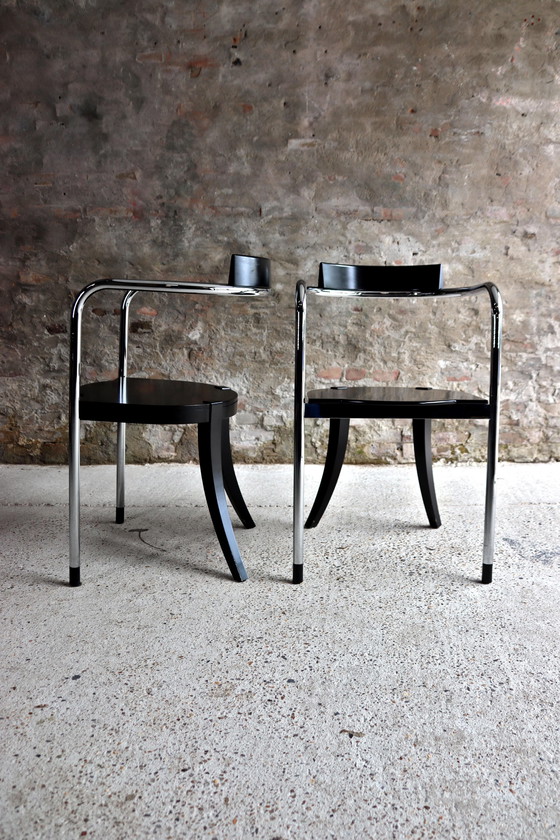 Image 1 of 4x Fauna chair by David Palterer for Zanotta