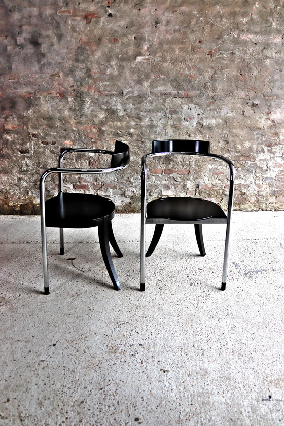 Image 1 of 4x Fauna chair by David Palterer for Zanotta