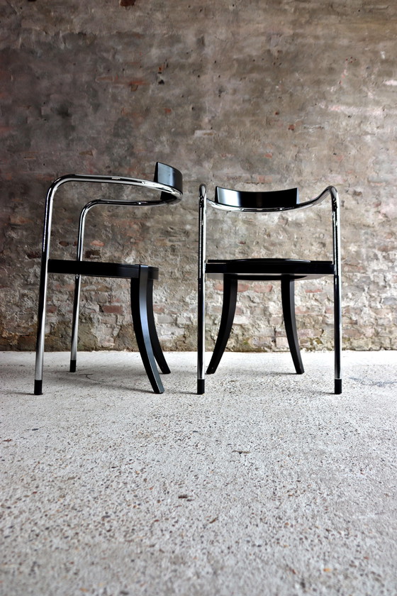 Image 1 of 4x Fauna chair by David Palterer for Zanotta