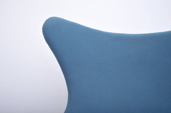 Image 1 of Arne Jacobsen Egg Chair 1961 en pétrole de Fritz Hansen