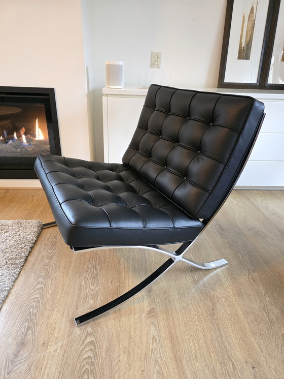 Image 1 of Knoll Barcelona Chair Mies Van Der Rohe Relax Version