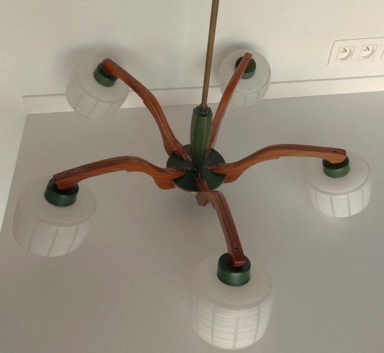 Image 1 of Mid - Century chandelier