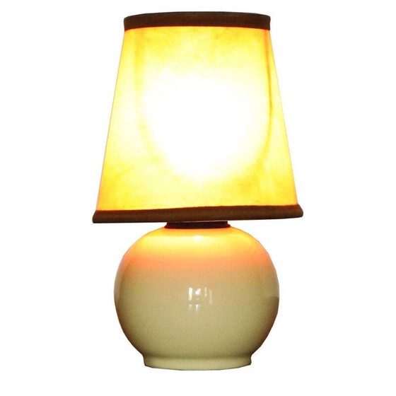 Image 1 of Lampada da comodino vintage in ceramica smaltata, Germania 1980