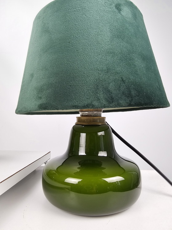 Image 1 of Set of Table Lamps Holmegaard Glass