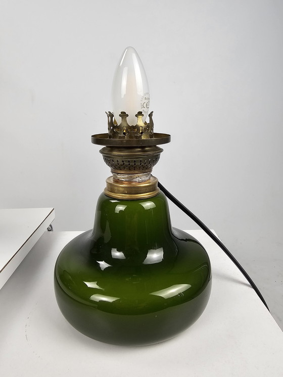 Image 1 of Set of Table Lamps Holmegaard Glass