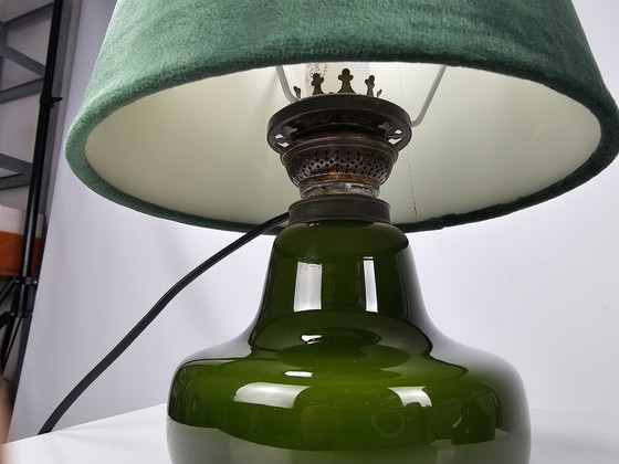 Image 1 of Set of Table Lamps Holmegaard Glass