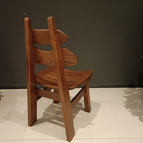 Image 1 of 2 Brutalist Seventies Chairs