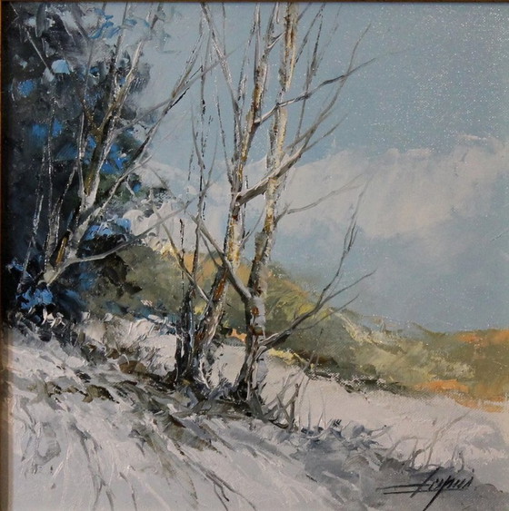 Image 1 of Jerzy Lapuc "Wintery Morning"