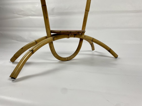 Image 1 of Vintage bamboo plant stand