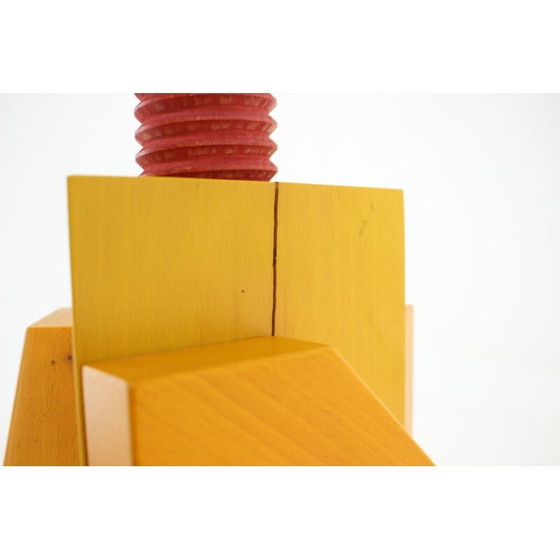 Image 1 of Vintage dining set by Raul Barbieri for Rexite, Italy 1980s