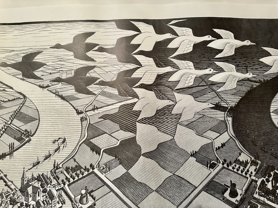 Image 1 of Escher lithograph