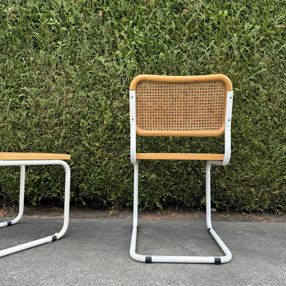 Image 1 of Pair of B32 Marcel Breuer Chairs