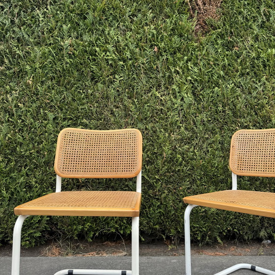 Image 1 of Pair of B32 Marcel Breuer Chairs