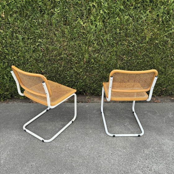 Image 1 of Pair of B32 Marcel Breuer Chairs