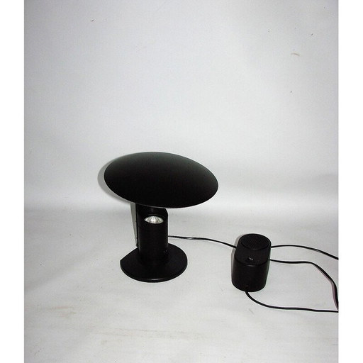 Vintage plastic and metal lamp, 1970