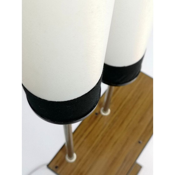 Image 1 of Lampada a stelo doppia vintage, Germania dell'Est, anni '70