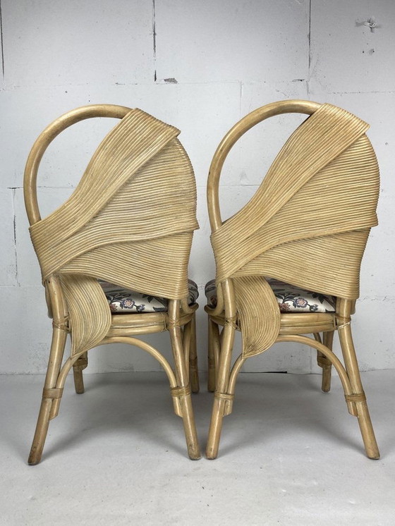 Image 1 of Chairs By Vivai Del Sud, 1980S