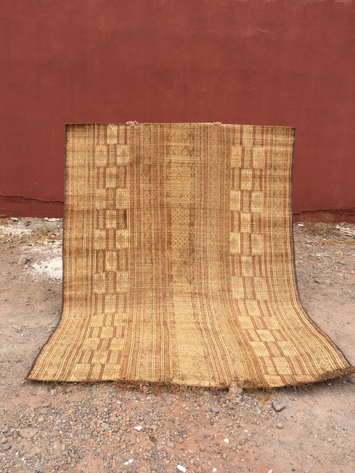 Mauritanian mat Touareg carpet 2.95 X 2.18 M