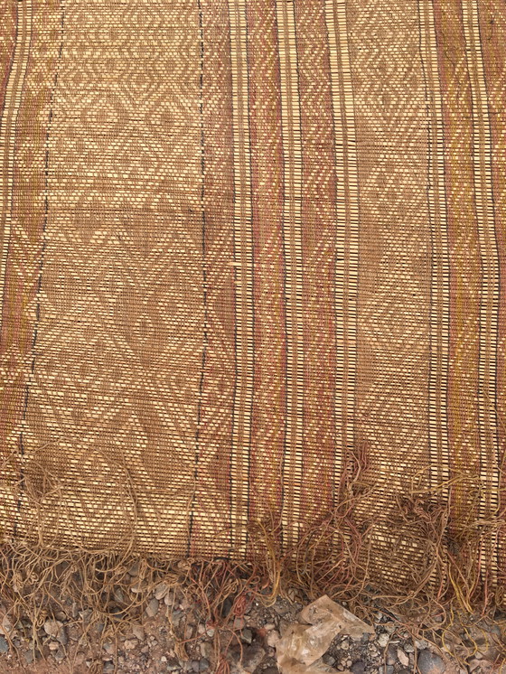 Image 1 of Mauritanian mat Touareg carpet 2.95 X 2.18 M