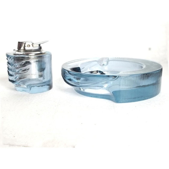 Image 1 of Vintage glass azteca series by Fabio Frontini for Arnolfo di cambio, Italy 1970