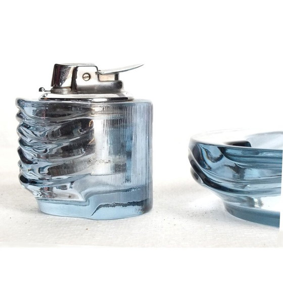 Image 1 of Vintage glass azteca series by Fabio Frontini for Arnolfo di cambio, Italy 1970