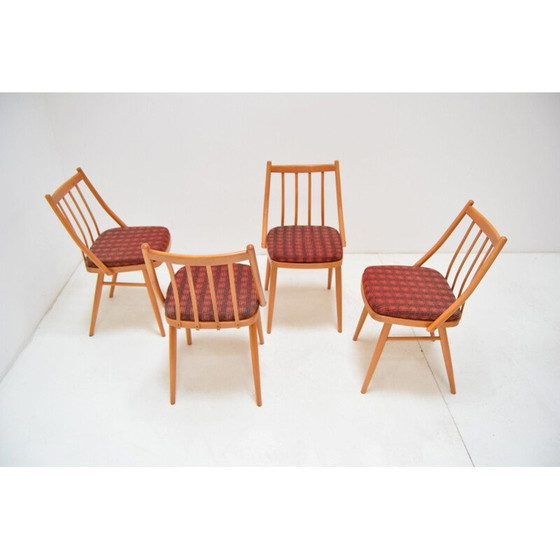 Image 1 of Set of 4 Mid-century Dining Chairs By Antonín Šuman 1980s