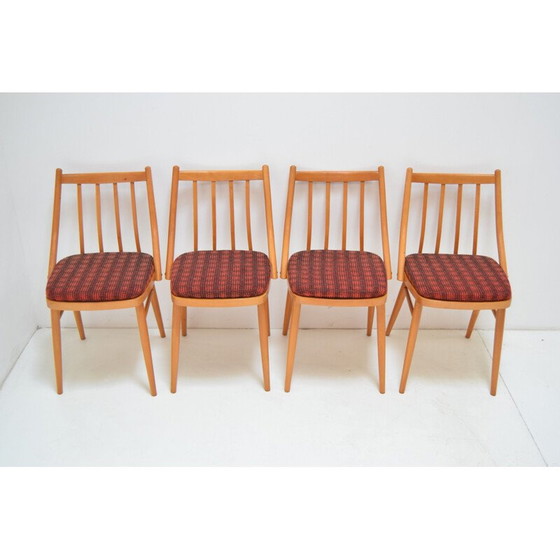 Image 1 of Set of 4 Mid-century Dining Chairs By Antonín Šuman 1980s
