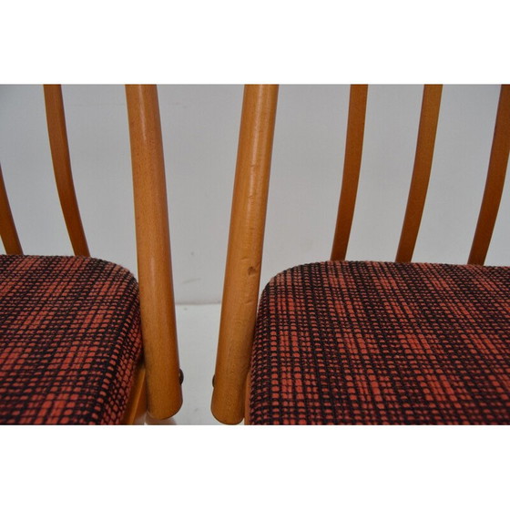 Image 1 of Set of 4 Mid-century Dining Chairs By Antonín Šuman 1980s