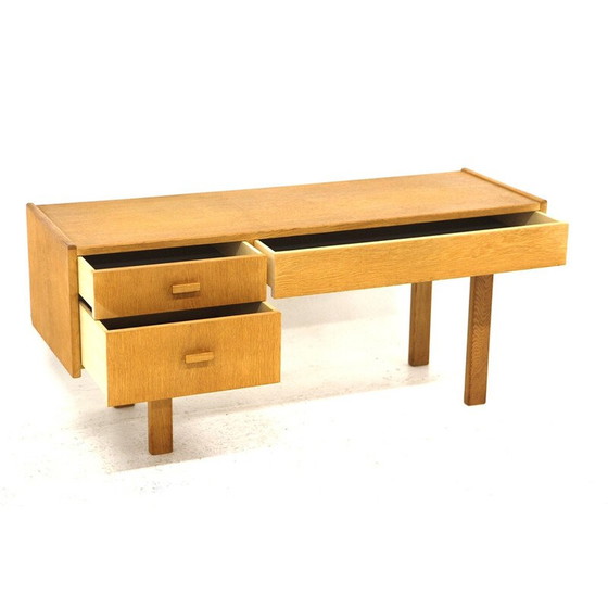 Image 1 of Cassettiera vintage in legno di quercia di Svensk Möbelindustri, Svezia, 1960