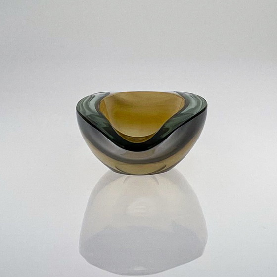 Image 1 of Kaj Franck "Willowleaf", model KF 210 - Nuutajärvi-Notsjö glas art-object
