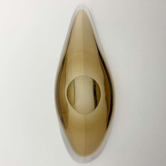 Image 1 of Kaj Franck "Willowleaf", model KF 210 - Nuutajärvi-Notsjö glas art-object
