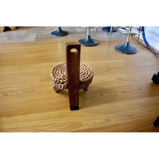 Image 1 of Vintage Brutalist scultural chair by Audoux Minet, 1950