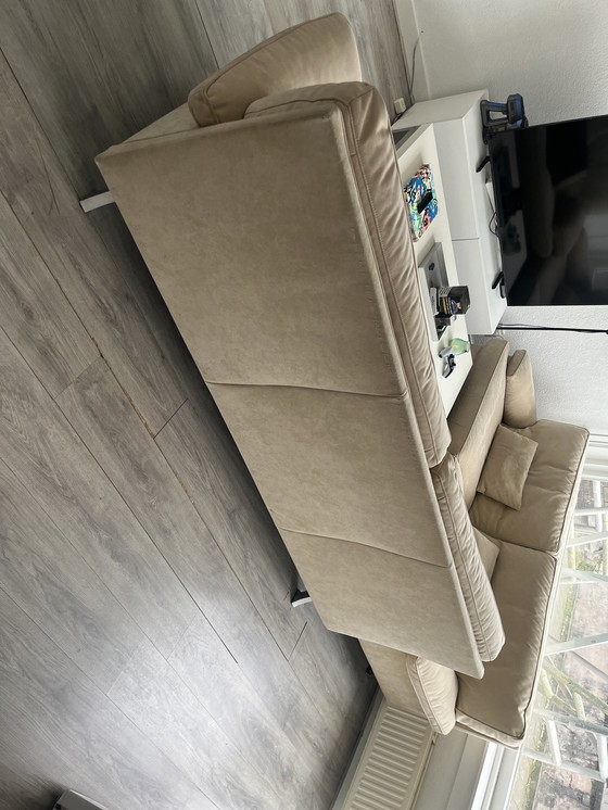 Image 1 of Modern Beige Couch- Good Condition