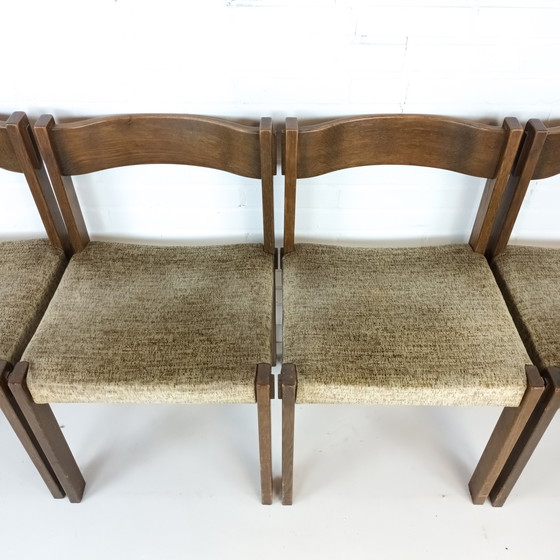 Image 1 of 6x vintage brutalist chair