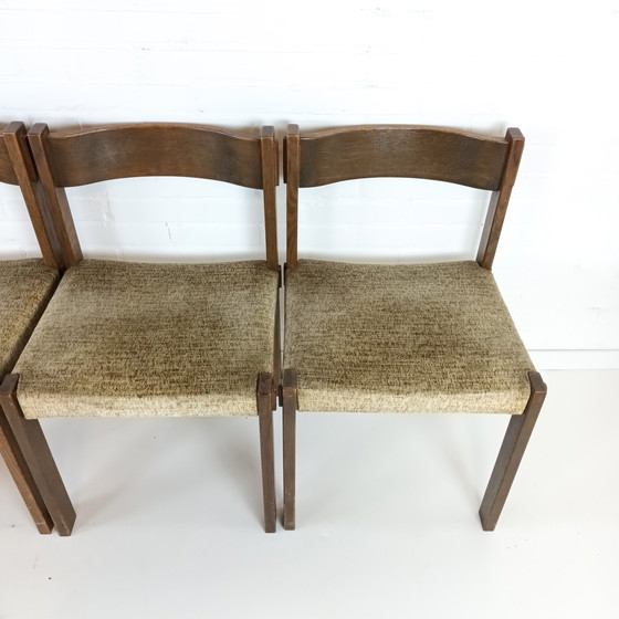 Image 1 of 6x vintage brutalist chair