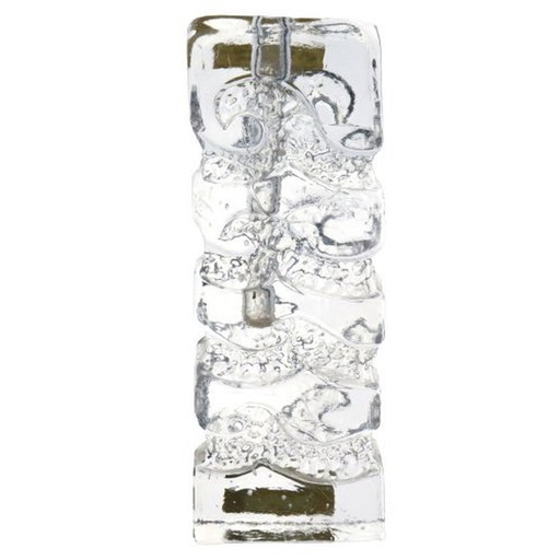 Vase soliflore en cristal "Bleikristall Blockkristall Zweigvase".