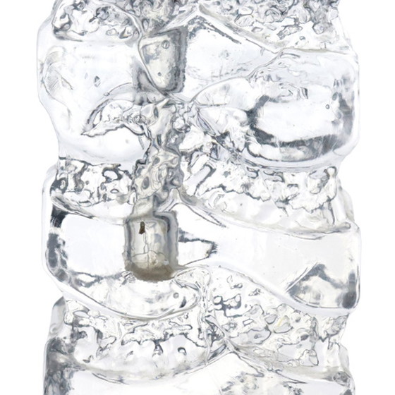 Image 1 of Vase soliflore en cristal "Bleikristall Blockkristall Zweigvase".