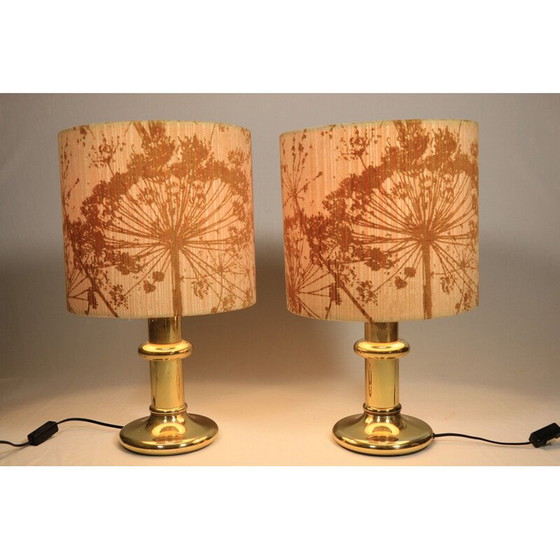 Image 1 of Pair of Hollywood Regency vintage table lamps, 1970s