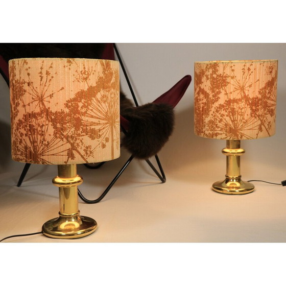 Image 1 of Pair of Hollywood Regency vintage table lamps, 1970s